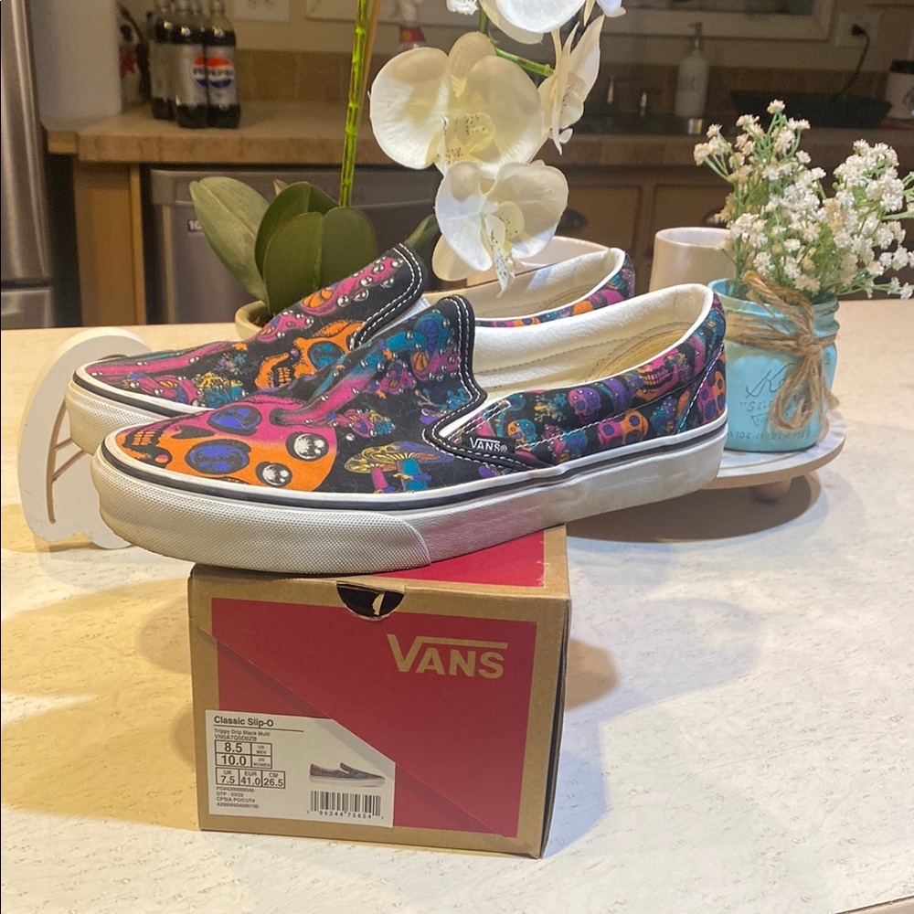 Vans Classic Slip-On Shoes - Multicolor